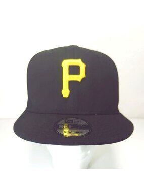 New Era Pittsburgh Pirates Black & Yellow 9Fifty Snapback Adjustable Cap